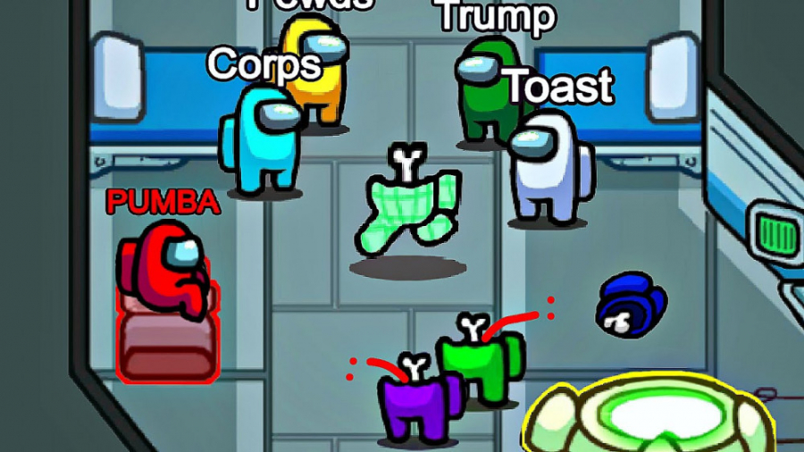 لحظات فان بازی Among Us قسمت 2...