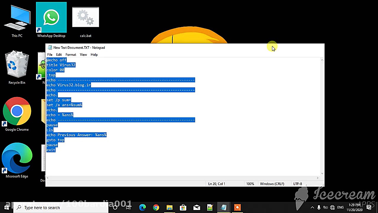 آموزش ساخت ماشین حساب با نوت پ...