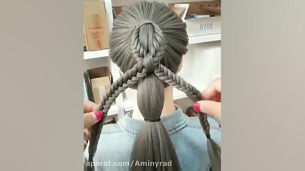 انواع بافت مو و شينيون باز با...