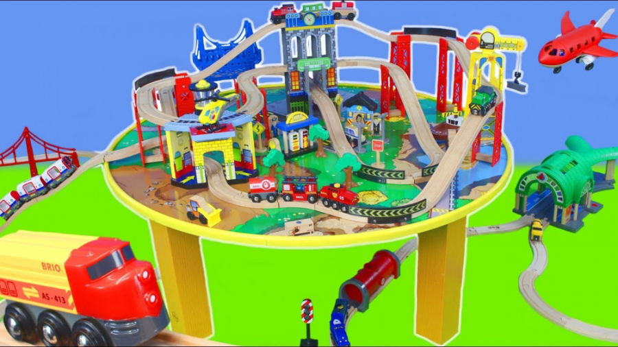 قطارهای بریو مارپیچ راه آهن چو...