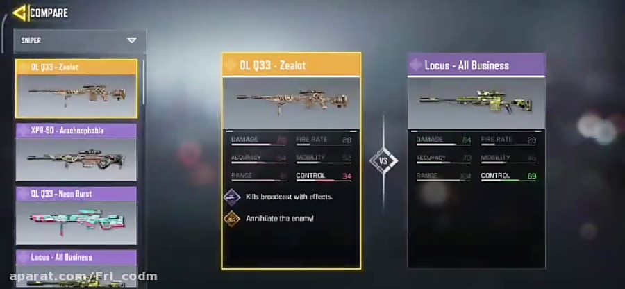 اکانت خوفناک کال آف دیوتی موبا...