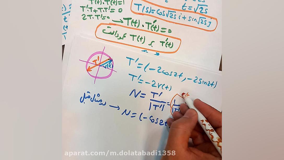 ریاضیات پایه ۱۷۳ توابع برداری...