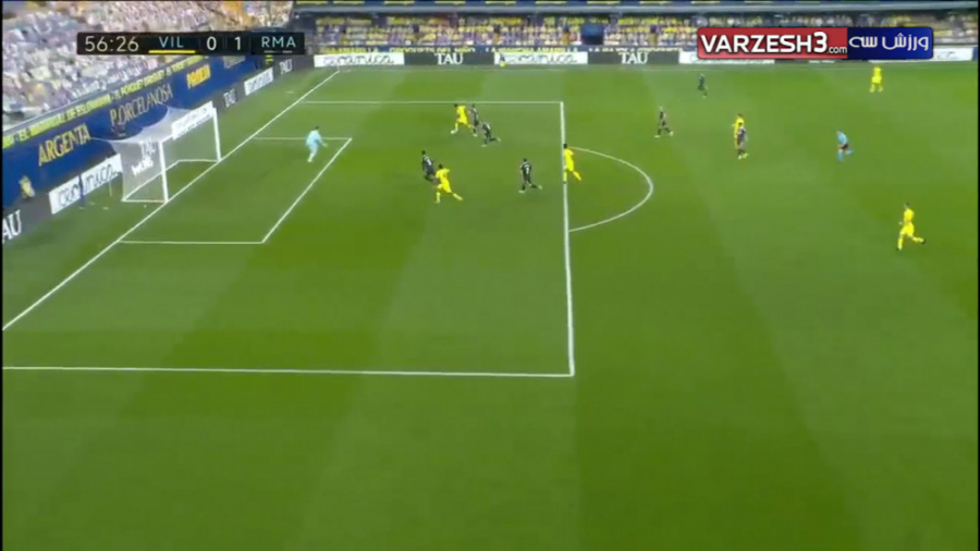 خلاصه بازی ویارئال 1  رئال ماد...