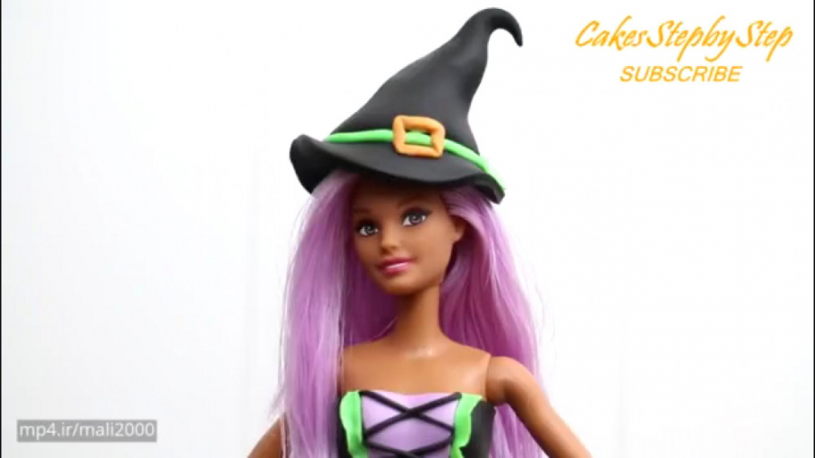 طرز تهیه کیک زیبای باربی برای...