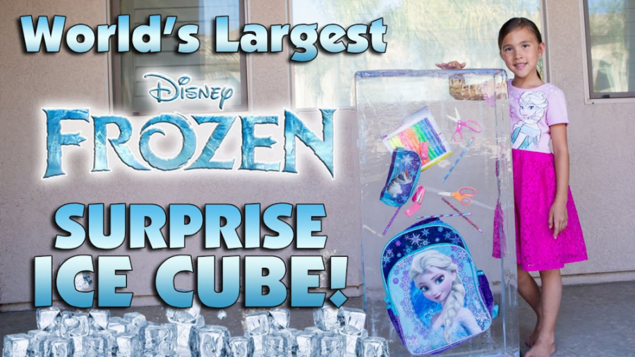 وسایل مدرسه با تم السا درون یخ...