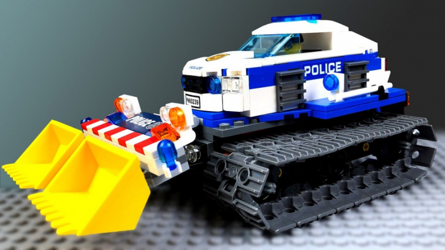 لگو کارتونی ماشین پرقدرت پلیس
