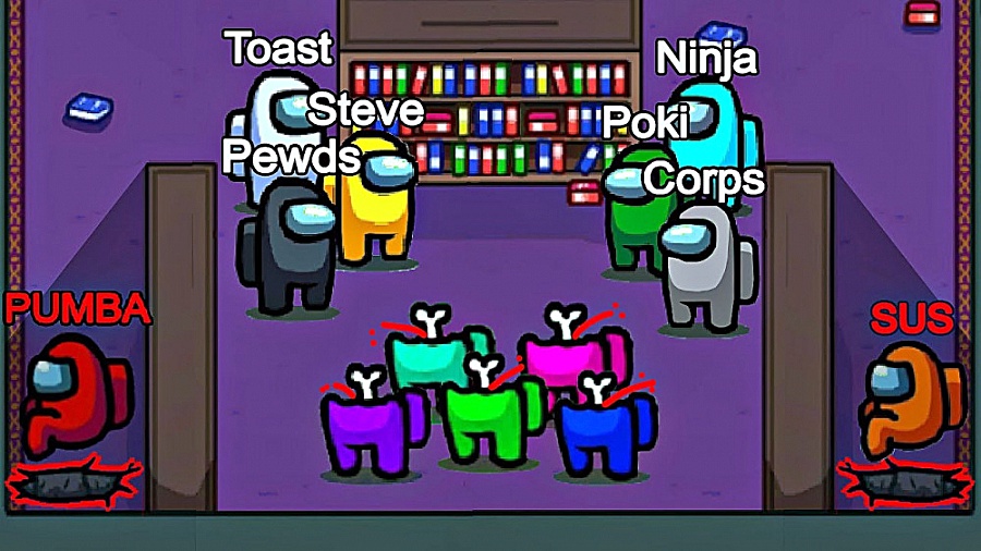 لحظات فان بازی Among Us قسمت 2...