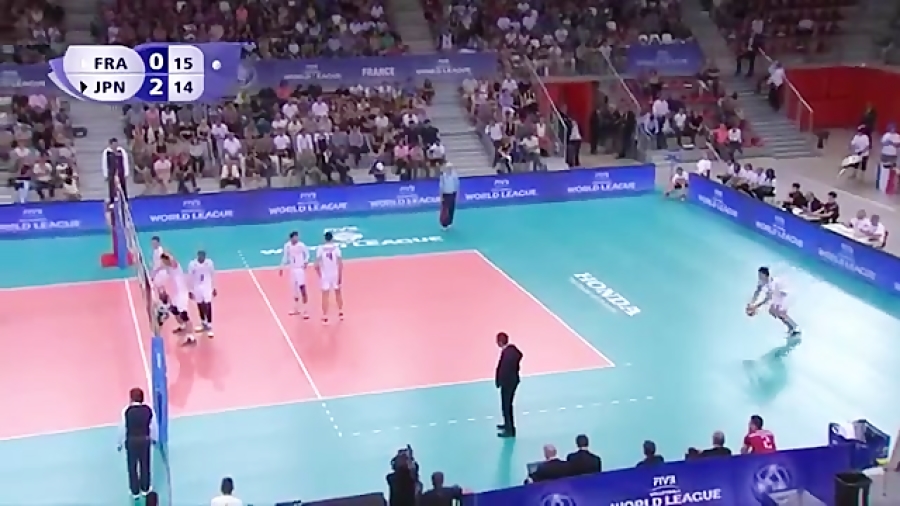 فرانسه VS ژاپن (لیگ جهانی والی...