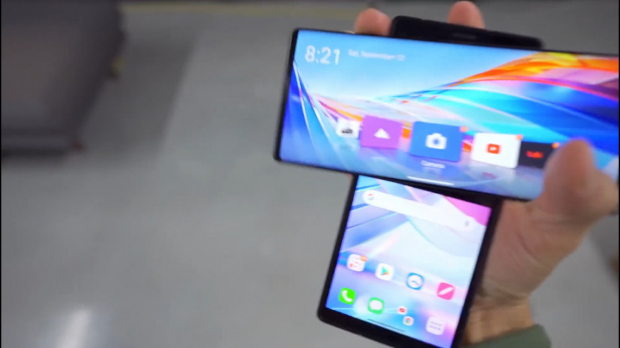 جعبه گشایی ال جی وینگ (LG Wing...