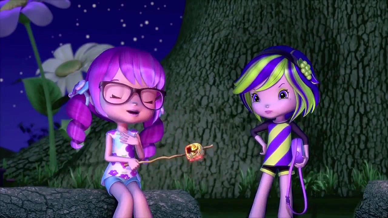 کارتون دختر توت فرنگی