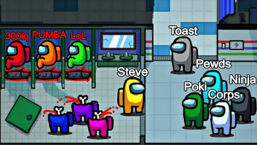 لحظات فان بازی Among Us قسمت 2...