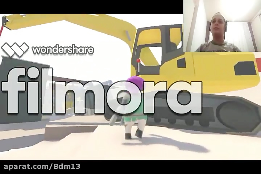 پارت2گیمپلیhuman fall:flat