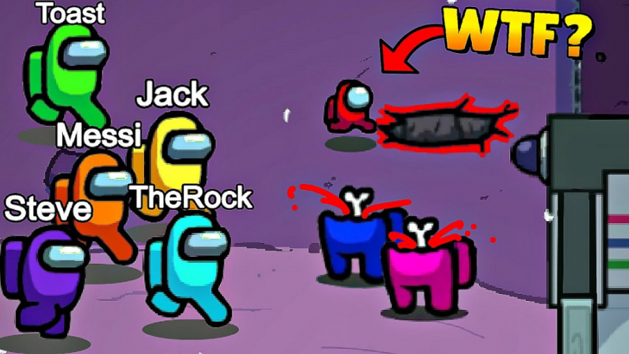 لحظات فان بازی Among Us قسمت 2...