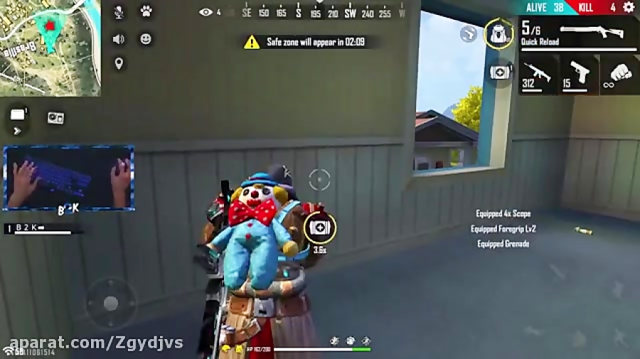 فری فایر....بهترین بازیکن فری...