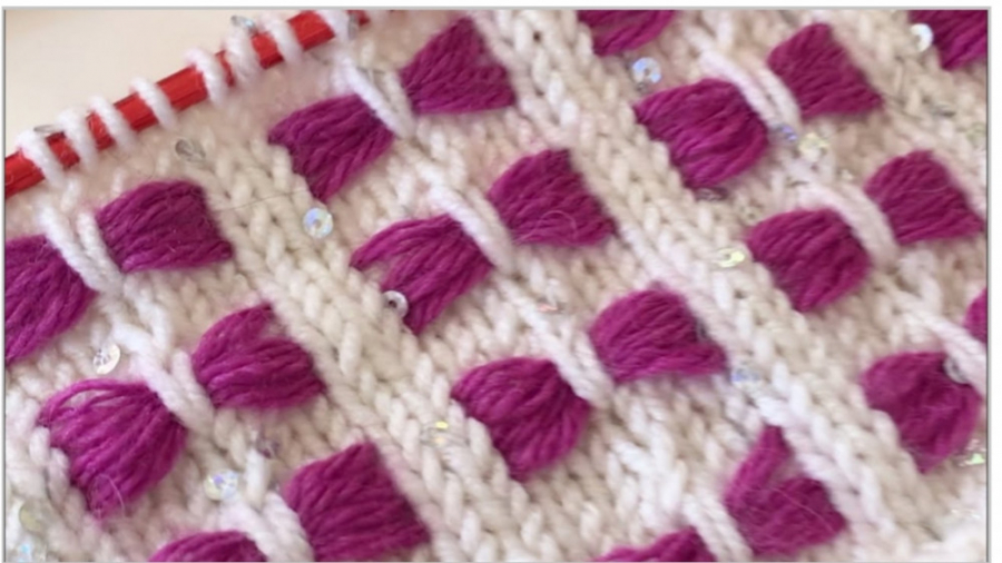 اموزش بافتنی مدل ۷۹ (شال گردن...