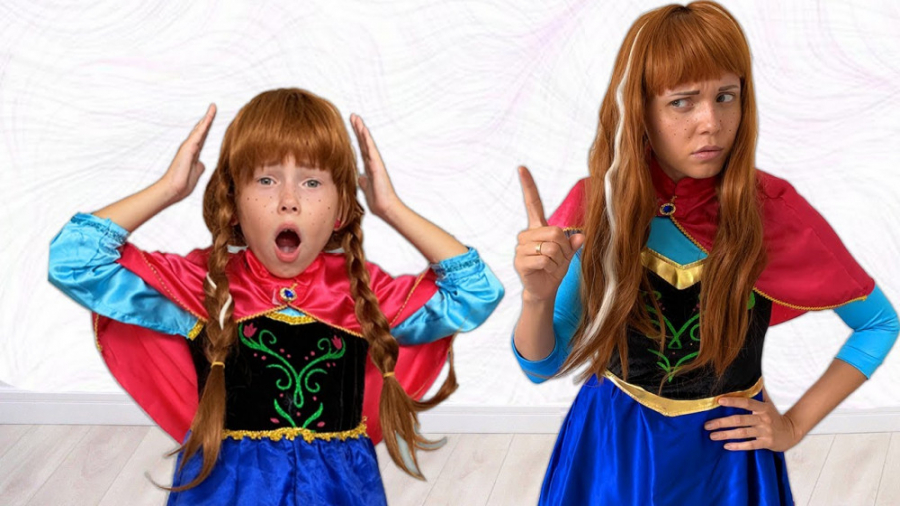 نمایش مامان و دختر  پرنسس راپن...