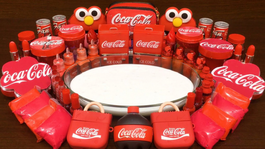 میکاپ اسلایم کوکاکولا  تم قرمز