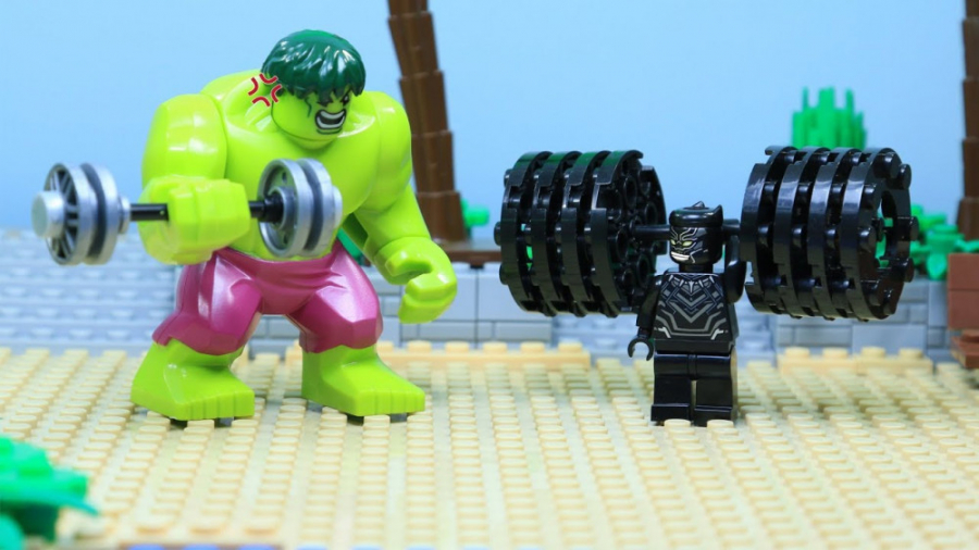 لگو کارتونی هالک و بتمن در باش...