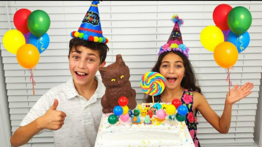 هایدی و زیدان : کیک تولد برای...