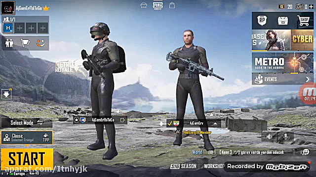 گیم پلی PUBGMOBILE