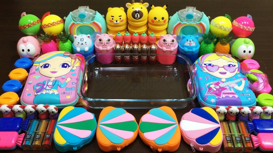 مخلوط اسلایم شفاف و میکاپ اکلی...