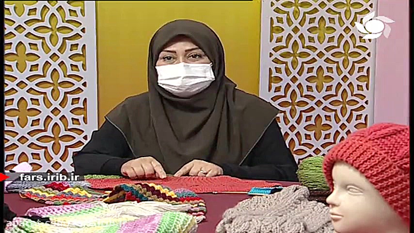 آموزش بافت " شنل دخترانه...