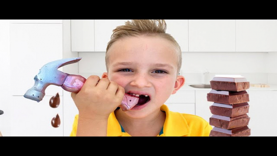 ولاد و نیکی | چالش شکلات ولاد...