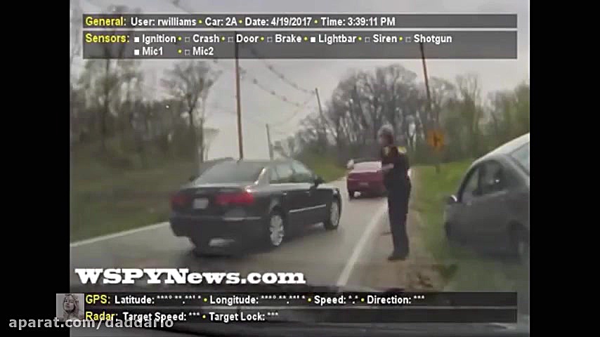 تصادف وحشتناک خودروی شاسی بلند...