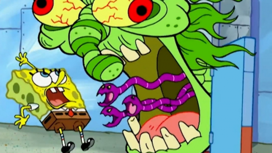 کارتون ترسناک باب اسفنجی، بامز...