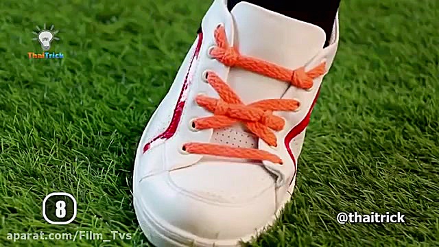 17 راه مختلف برای بستن بند کفش...