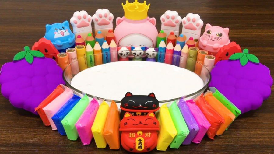 مخلوط اسلایم  میکاپ گلیتر  اسل...