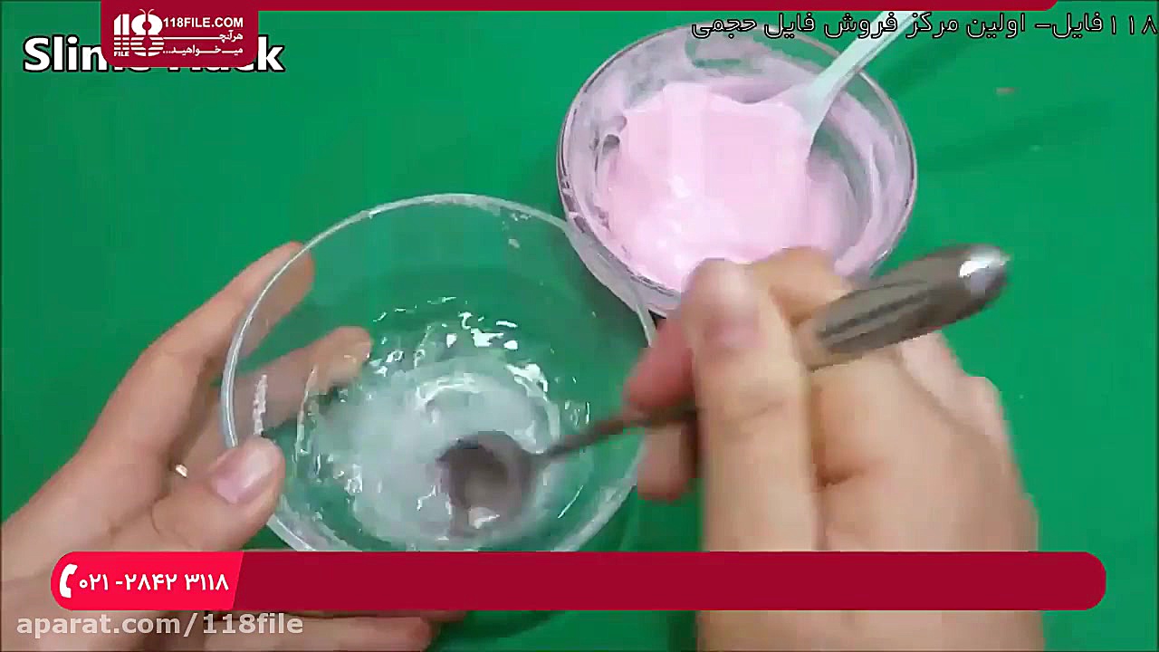 اموزش ساخت اسلایم | خمیر اسلای...