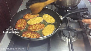 طرز تهیه کتلت غذای سنتی ایرانی...