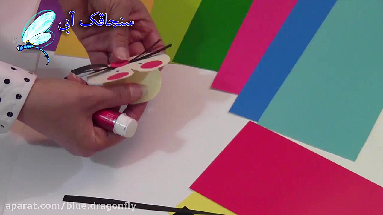 کاردستی با کاغذ  کاردستی کودکا...