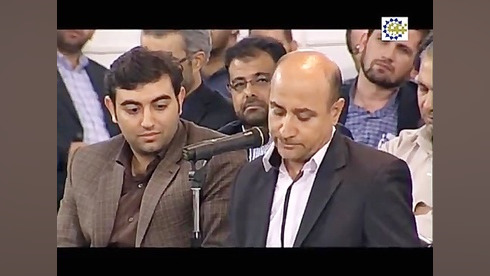 شعرخوانی آقای سعید بیابانکی