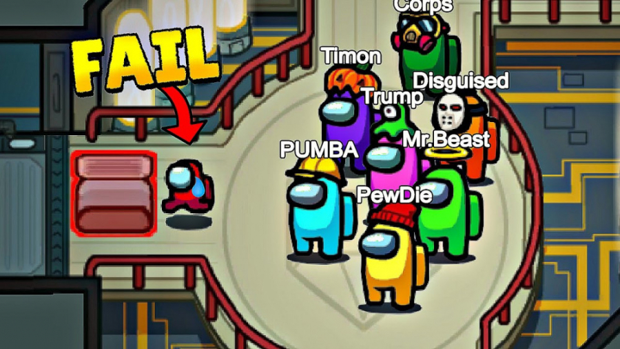 لحظات فان بازی Among Us قسمت 3...