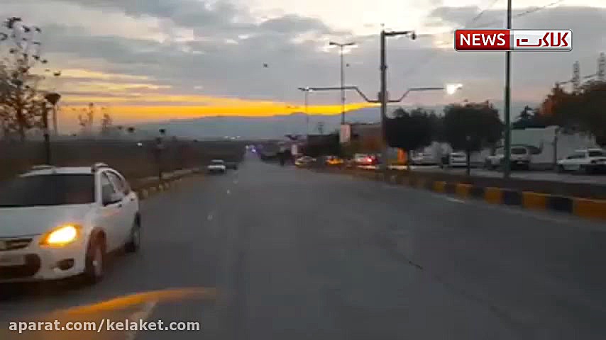 اولین تصویر از محل ترور دانشمن...