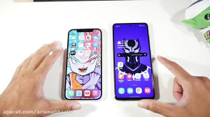 اولین مقایسه آیفون 12 با سامسو...