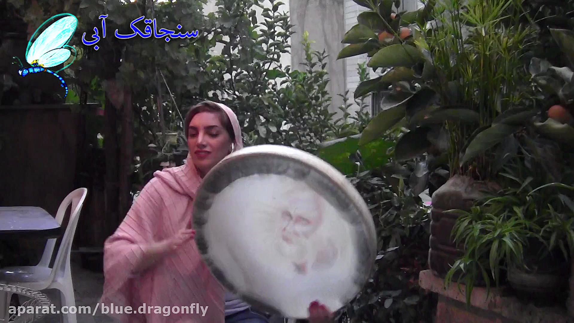 دف نوازی آهنگ آذری جان جان  آه...