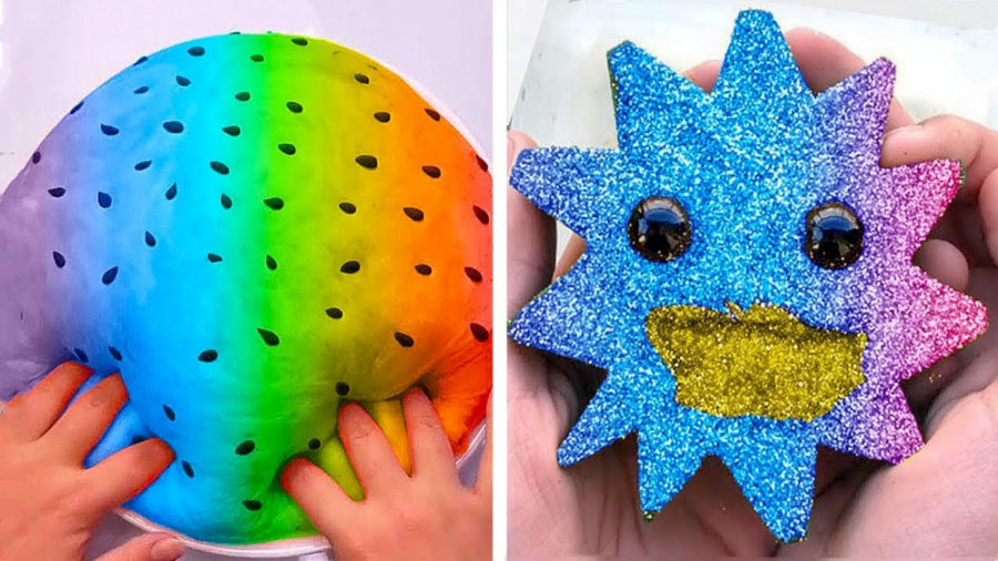 مجموعه اسلایمهای رنگین کمانی ....