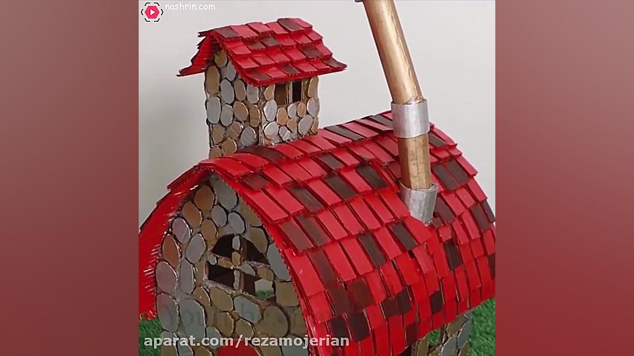 کاردستی مییناتوری با مقوا ساخت...