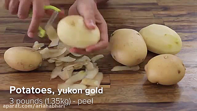 طرز تهیه پوره سیب زمی مخصوص مه...