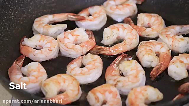 آموزش طرز تهیه خوراک میگو