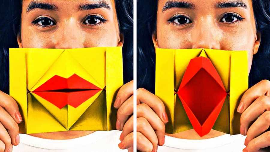 ایده های جالب با مقوا های رنگی...