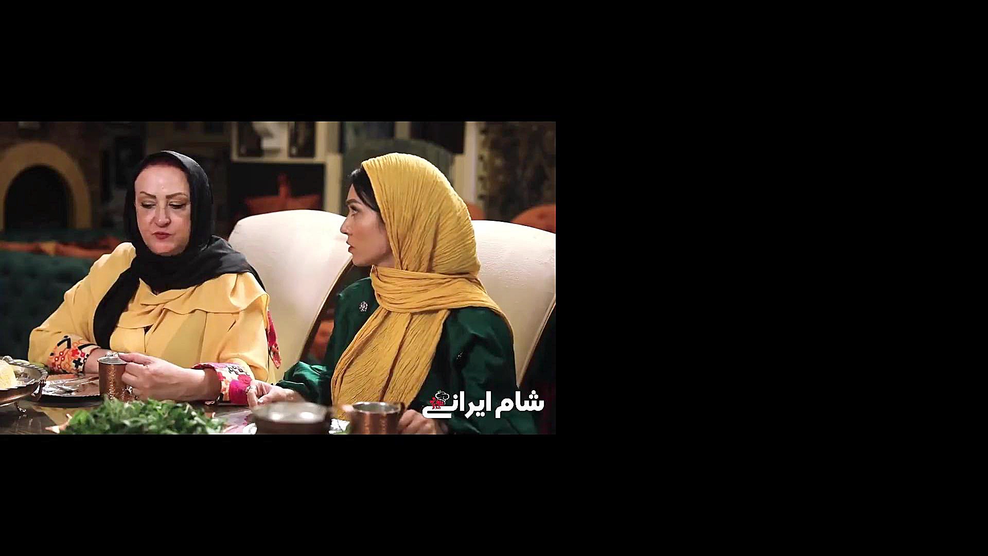 مسابقه شام ایرانی قسمت 30 - از بهاره رهنما بپرس چیکار کرده دوتا شوهر گیرش اومده زمان156ثانیه