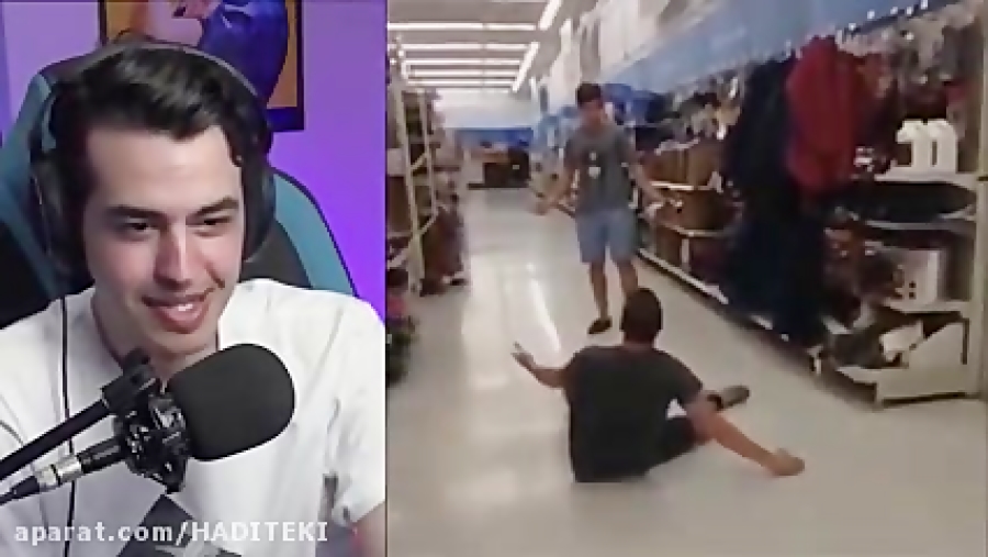 شوخی های خرکی با آریا کئوکسر