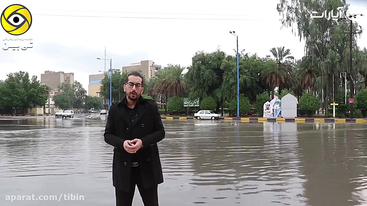 شهر در آب&quot;شهرداری در خواب