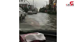 فیلم هایی از سیل اهواز در تاری...