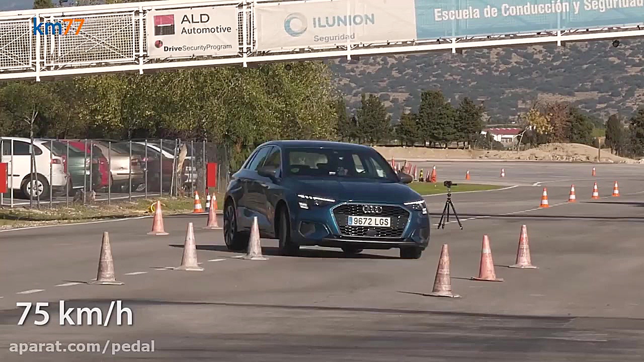 تست گوزن آئودی A3 اسپرت بک