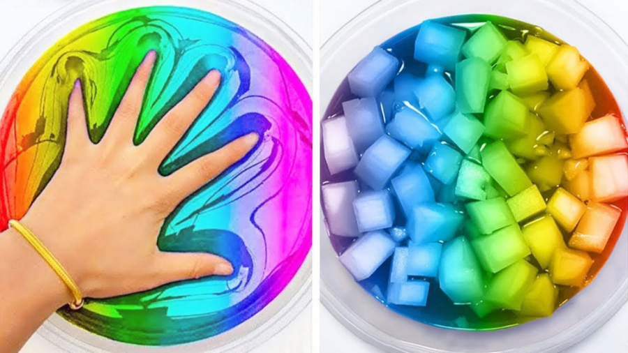 بازی با اسلایم  اسلایم ا.س.م.ر...